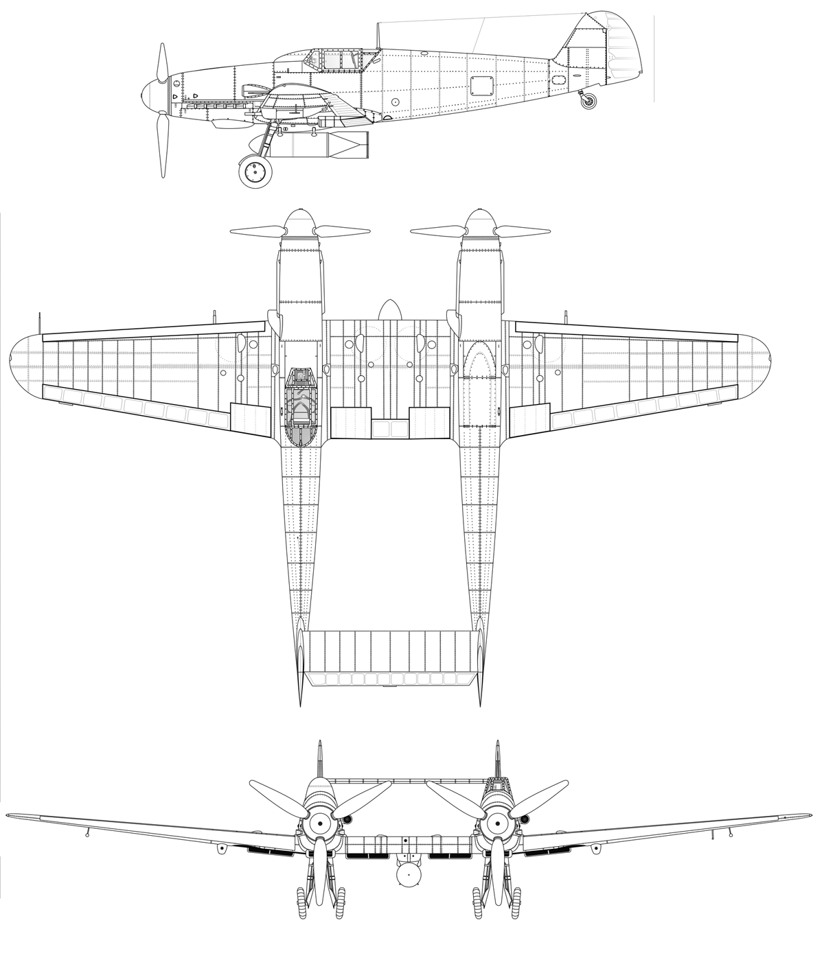Bf.109Z Zwilling