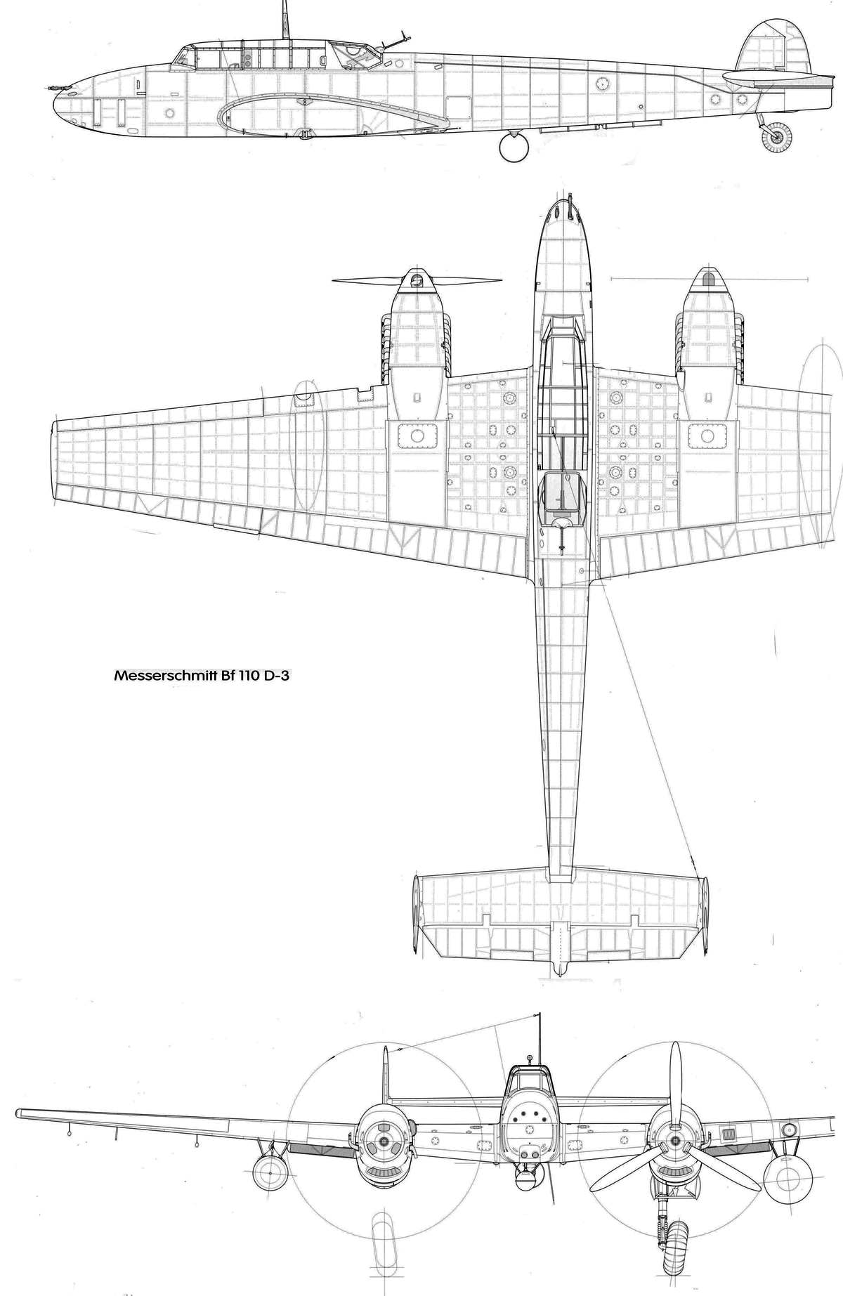 Bf.110D(E,F)