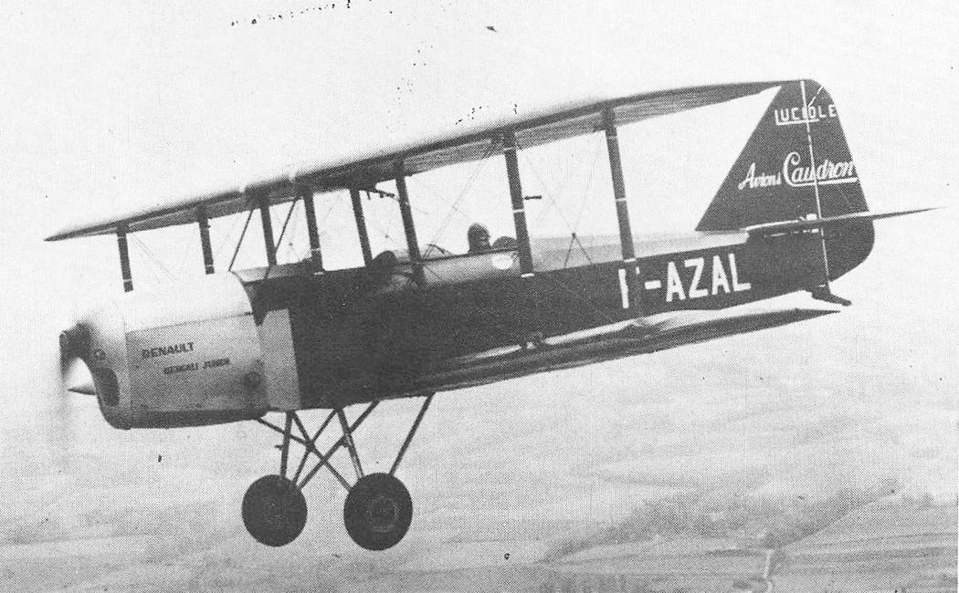 Caudron C.270 Luciole light biplane