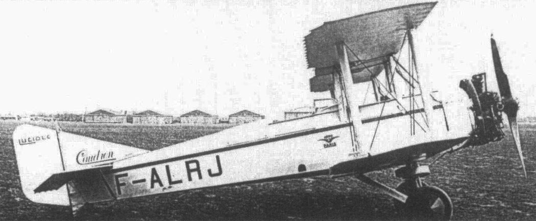 Caudron C.270 Luciole light biplane