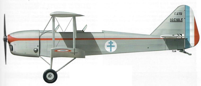 Caudron C.270 Luciole light biplane