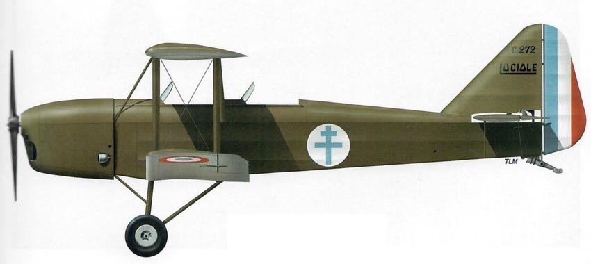 Caudron C.270 Luciole light biplane