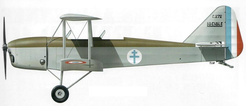 Caudron C.270 Luciole light biplane