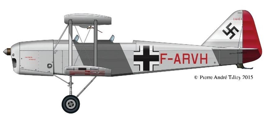 Caudron C.270 Luciole light biplane
