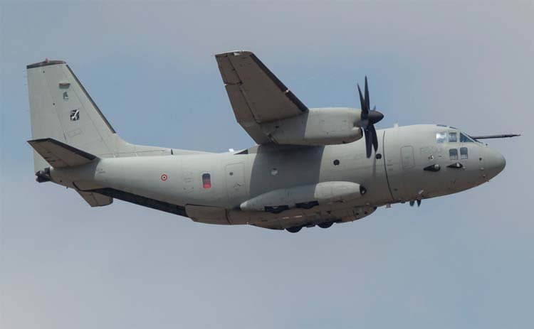 C-27J Spartan tactical transport aircraft