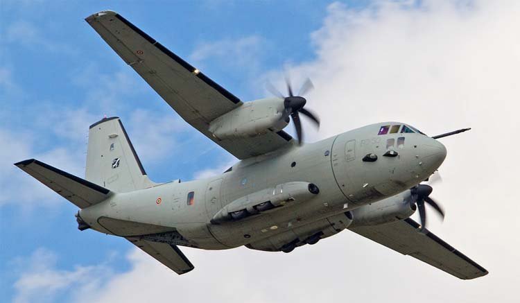 C-27J Spartan tactical transport aircraft