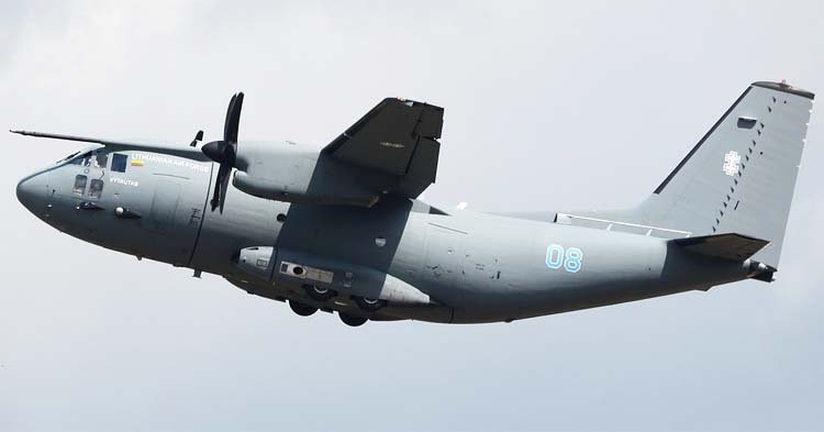 C-27J Spartan tactical transport aircraft