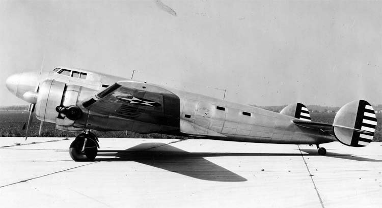 Lockheed XC-35 avión experimental con cabina presurizada