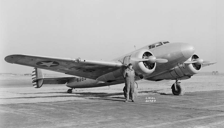 Lockheed XC-35 avión experimental con cabina presurizada