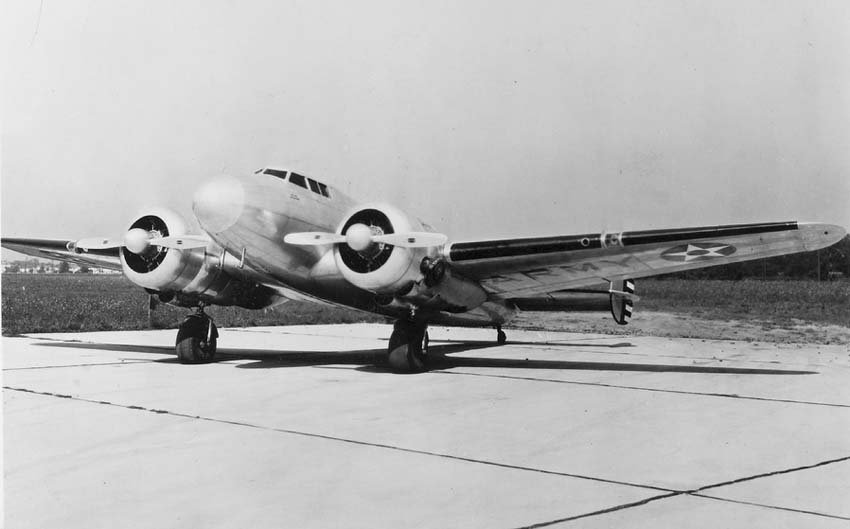 Lockheed XC-35 avión experimental con cabina presurizada