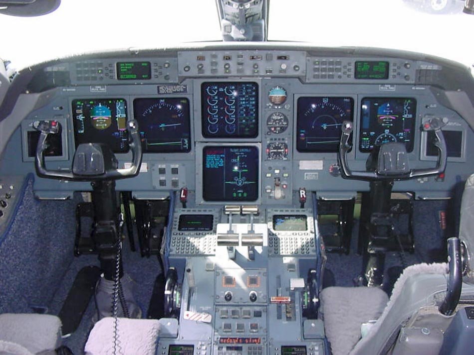 C-37 Gulfstream V transport aircraft