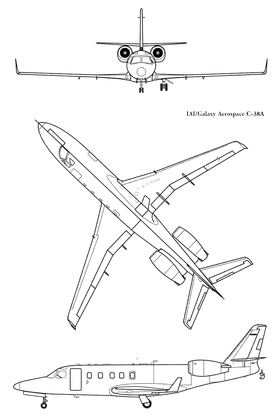C-38 Courier military transport aircraft