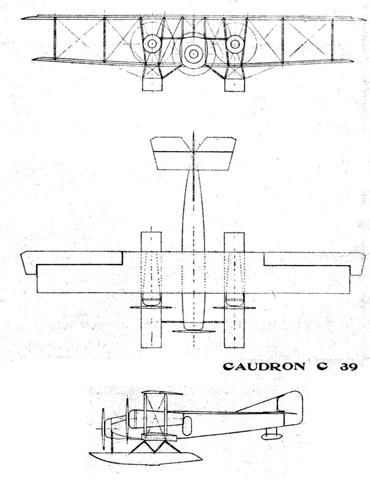 Caudron C.39 transport aircraft