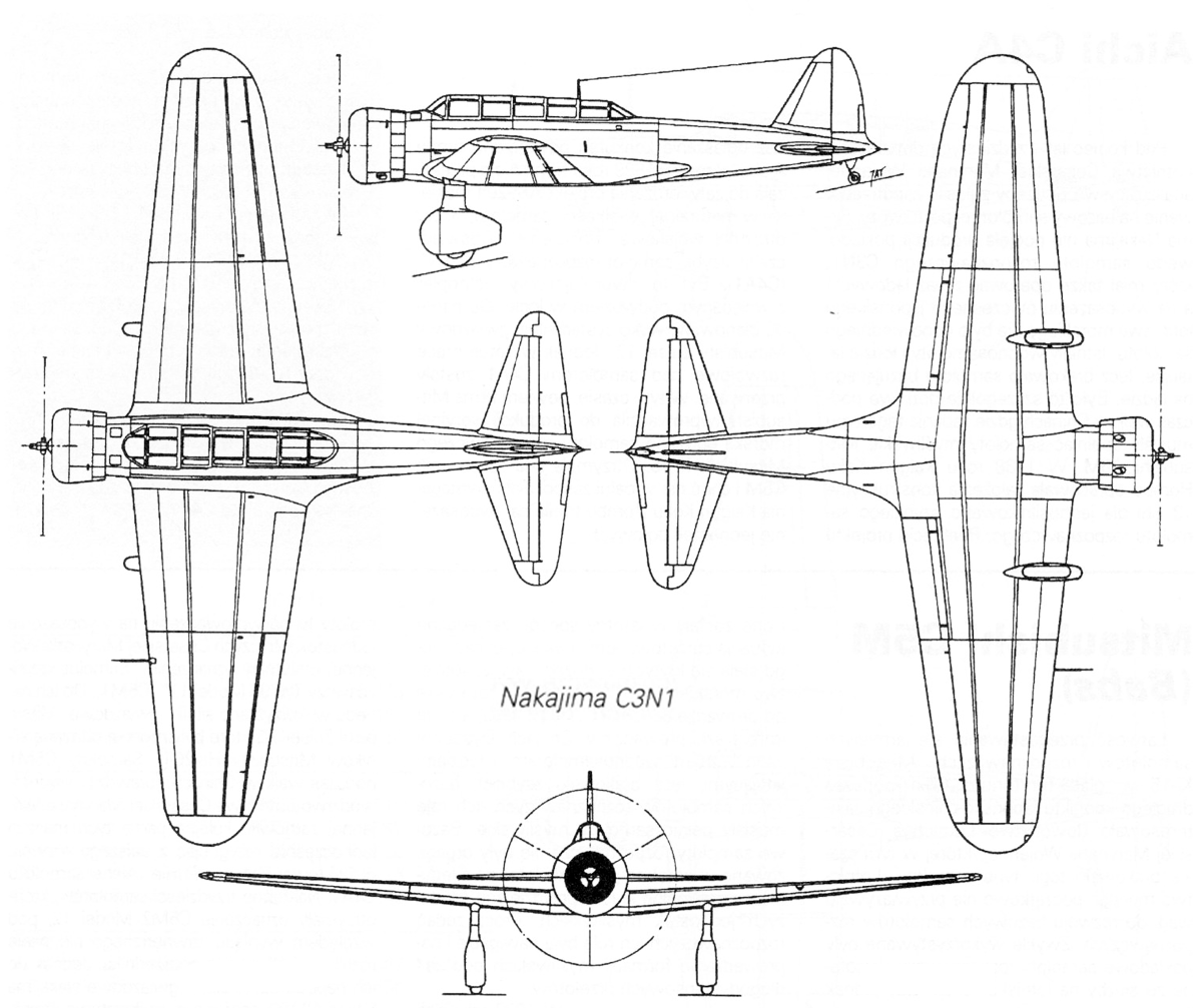 Nakajima C3N reconnaissance aircraft