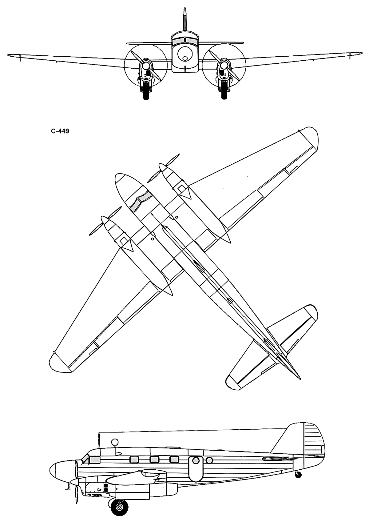C.440 Goeland avión