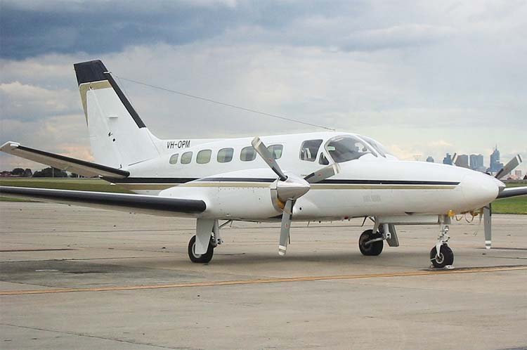 Cessna 441 Conquest II avión ejecutivo con turbopropulsor