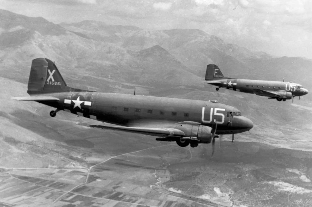 C-47 Skytrain transport aircraft