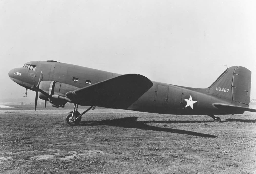 C-47 Skytrain transport aircraft