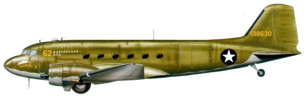 C-47 Skytrain transport aircraft