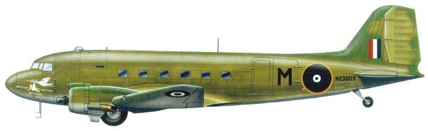 C-47 Skytrain transport aircraft