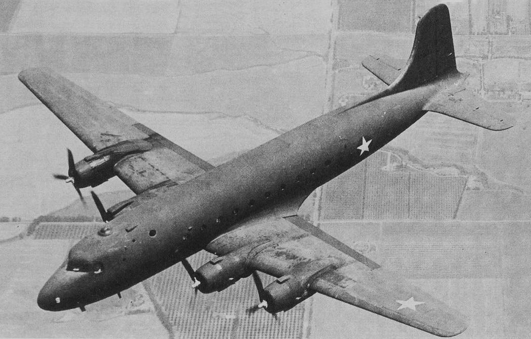 C-54 Skymaster aircraft