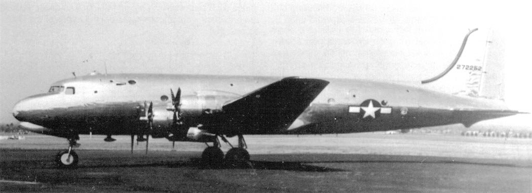 C-54 Skymaster aircraft