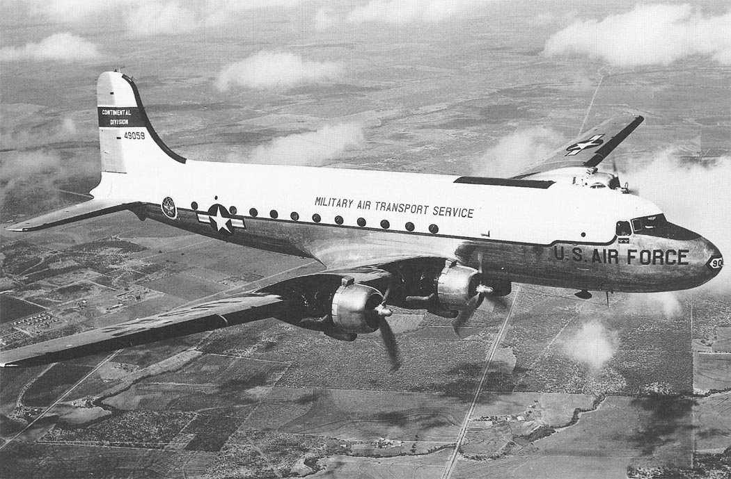 C-54 Skymaster aircraft