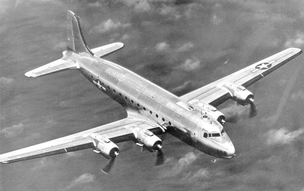 C-54 Skymaster aircraft