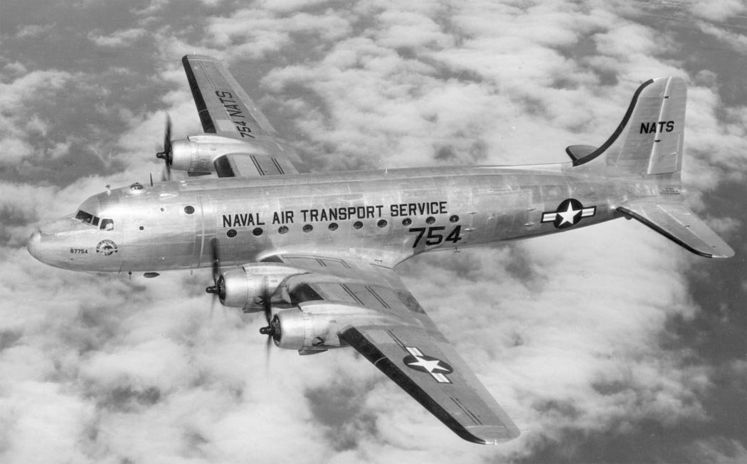 C-54 Skymaster aircraft