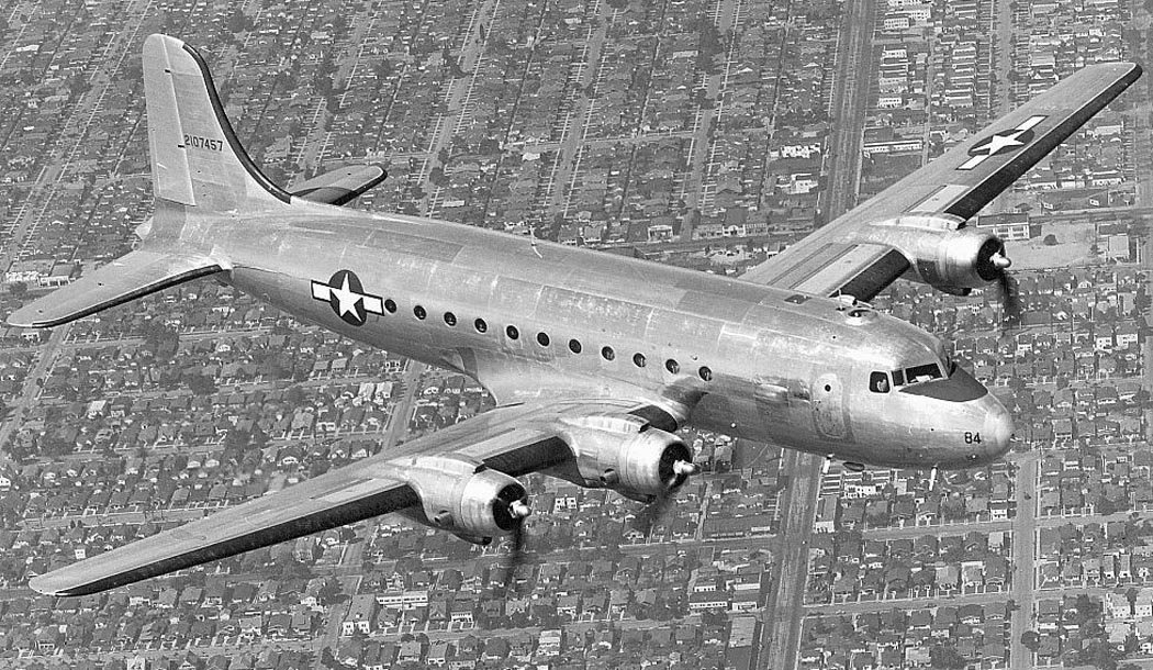 C-54 Skymaster aircraft