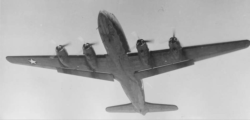 C-54 Skymaster aircraft