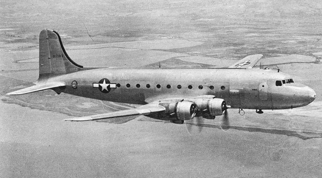 C-54 Skymaster aircraft