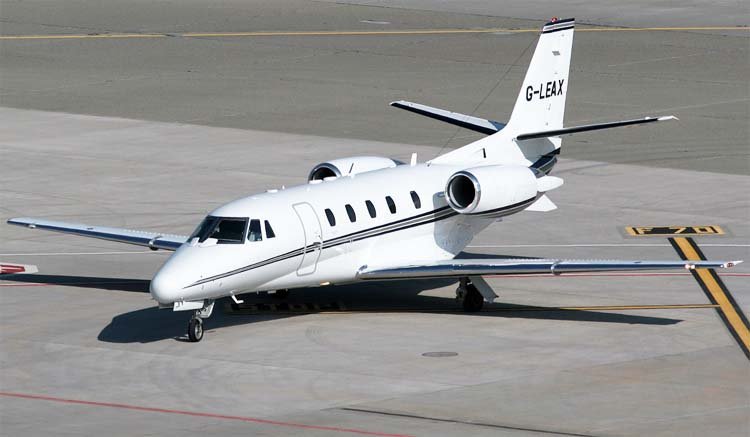 Cessna 560XL Citation Excel, avión ejecutivo ligero