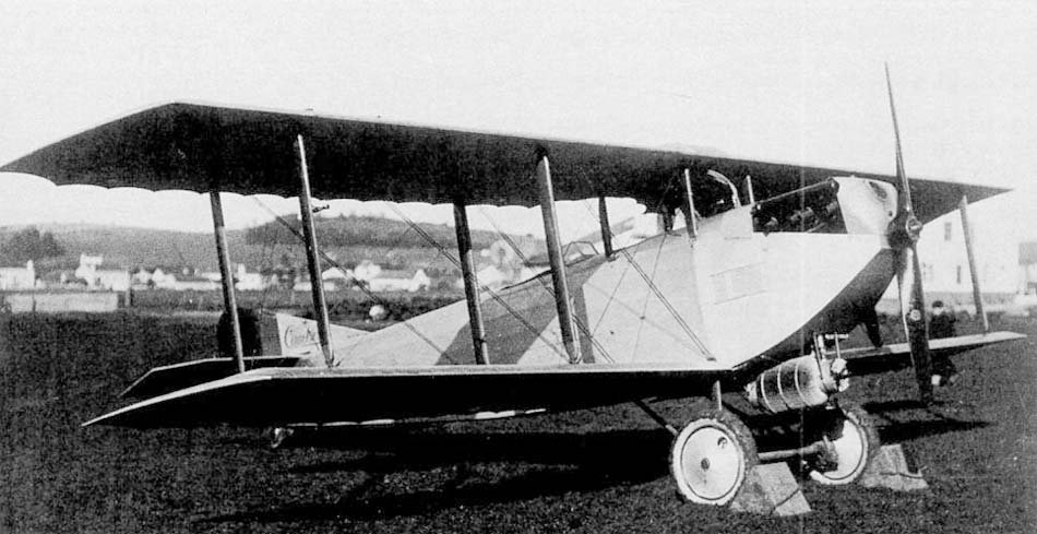 Caudron C.59 biplane trainer aircraft