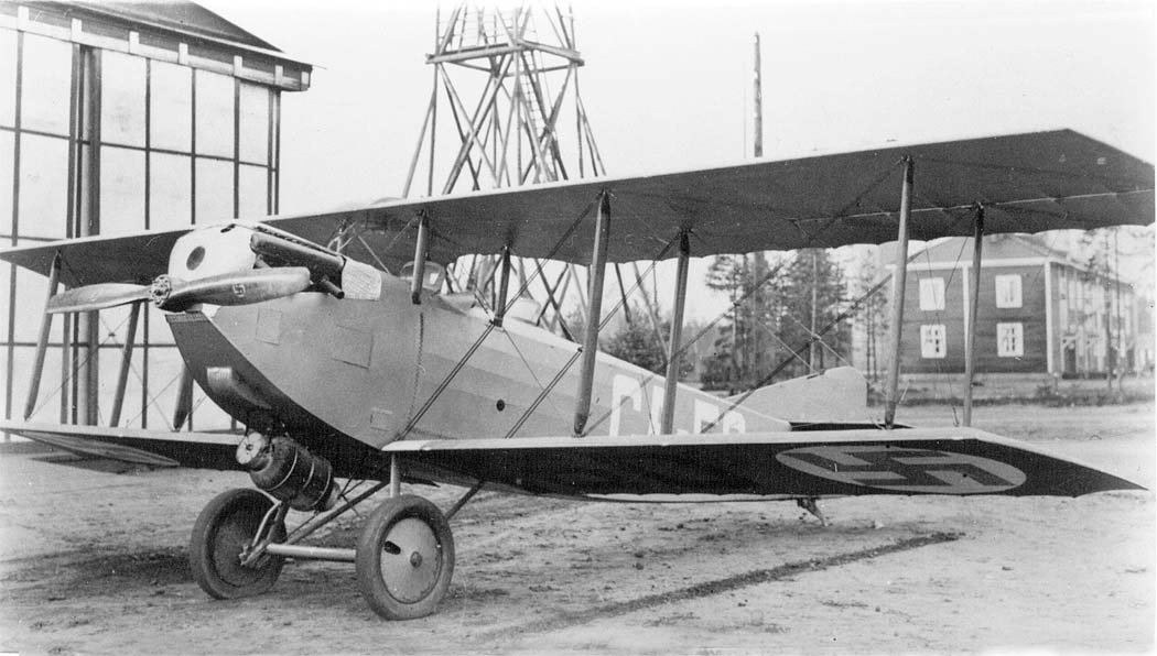 Caudron C.59 biplane trainer aircraft