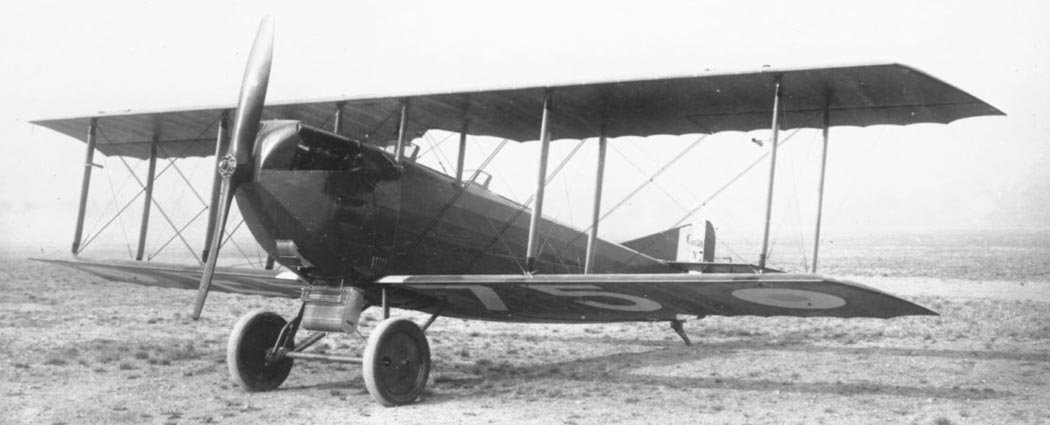 Caudron C.59 biplane trainer aircraft