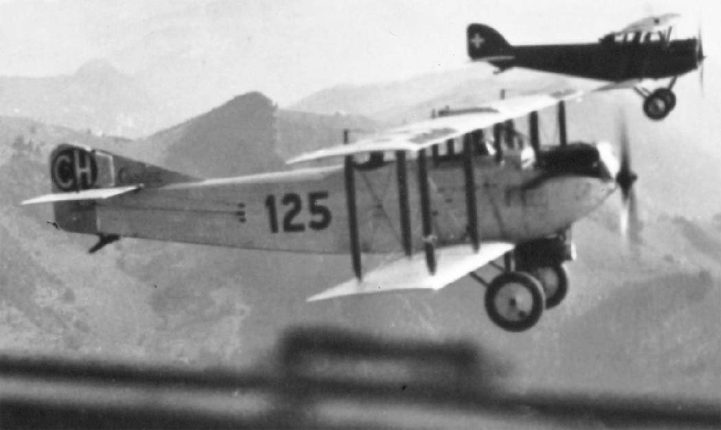 Caudron C.59 biplane trainer aircraft