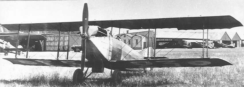 Caudron C.59 biplane trainer aircraft