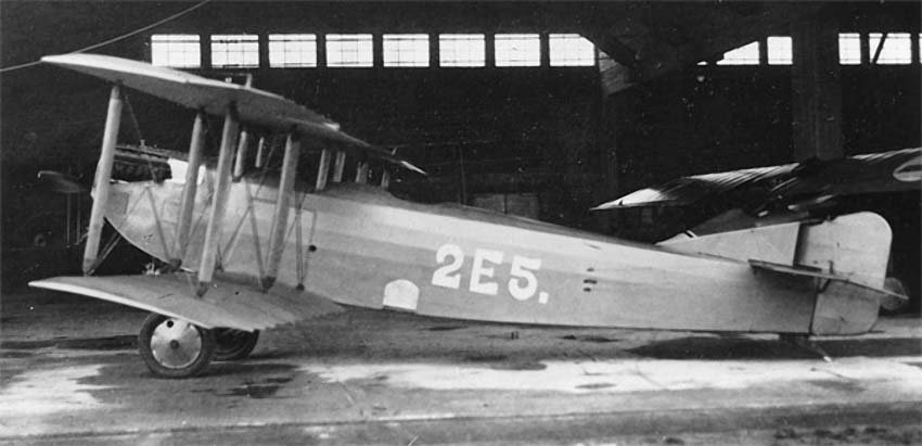 Caudron C.59 biplane trainer aircraft
