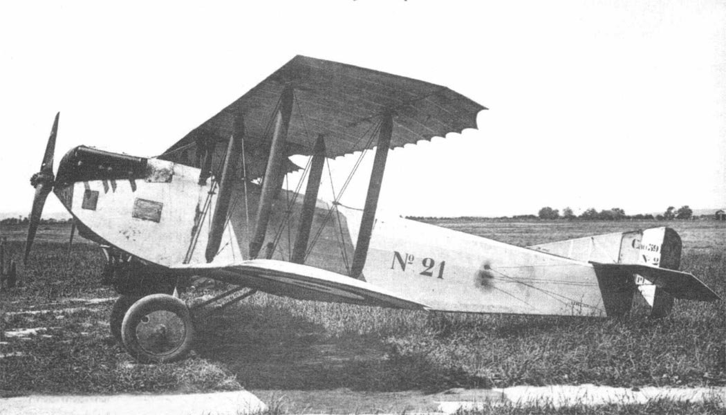 Caudron C.59 biplane trainer aircraft