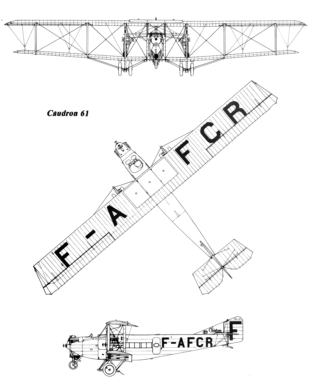 Caudron C.61 avión