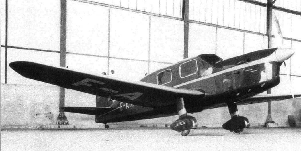 Caudron C.630 Simoun avión de turismo