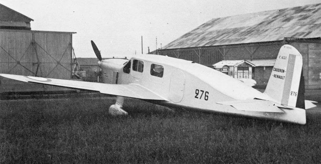 Caudron C.630 Simoun avión de turismo