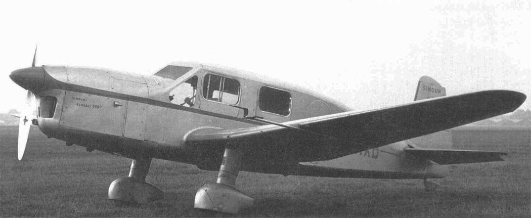Caudron C.630 Simoun avión de turismo