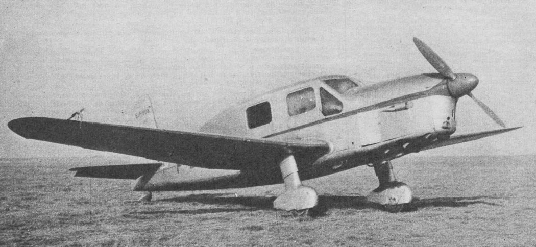 Caudron C.630 Simoun avión de turismo