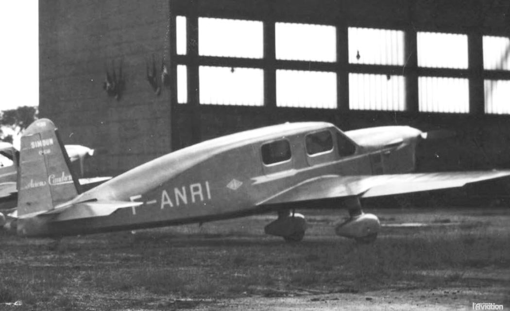 Caudron C.630 Simoun avión de turismo