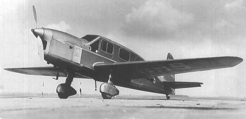 Caudron C.630 Simoun avión de turismo