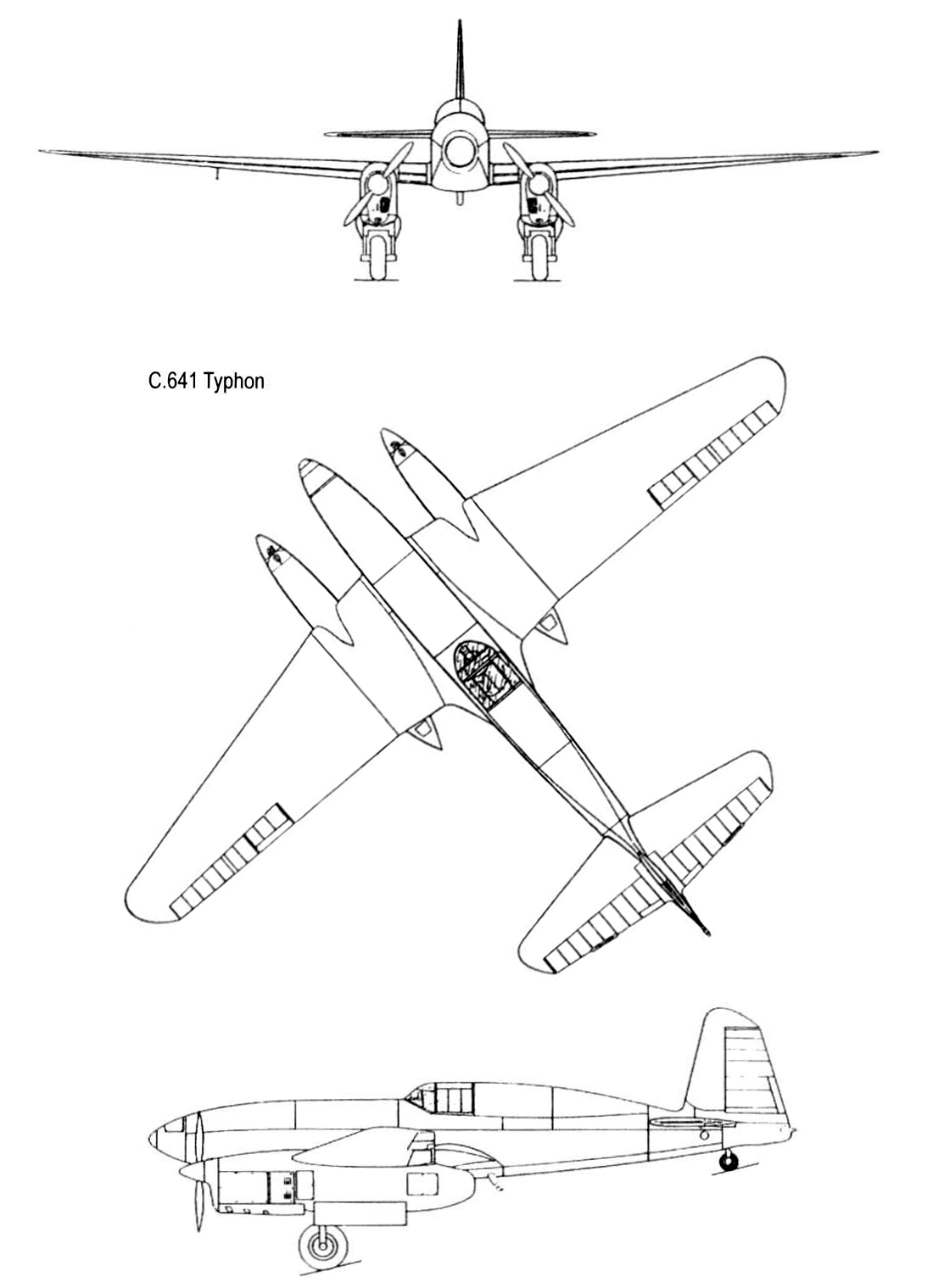 C.640 Typhon avión