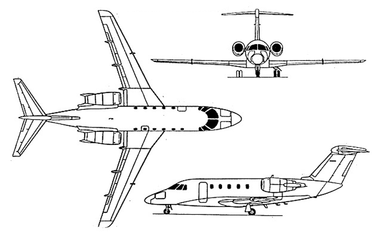 Cessna 650 Citation VII avión ejecutivo