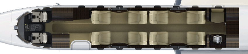 Cessna 680A Citation Latitude business jet